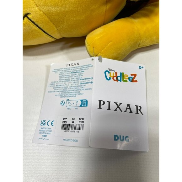 Disney Store Pixar UP Doug The Dog Cuddleez 24" Jumbo Plush - Picture 7 of 7